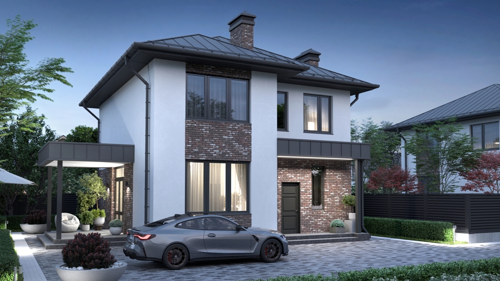 Ірпінь, новий будинок в закритому котеджному містечку